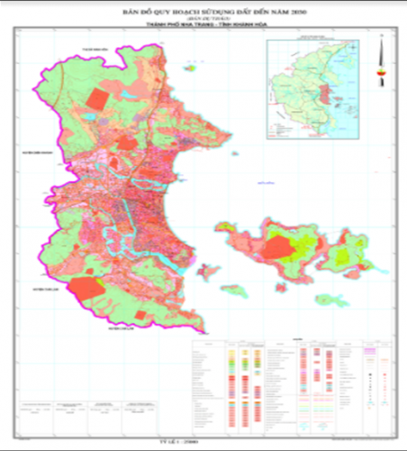 Bản đồ tra cứu thông tin quy hoạch Nha Trang