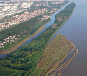 quy định về quản lý đất bồi ven sông