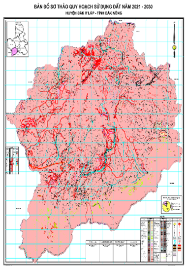 Bản đồ quy hoạch huyện Đắk R’Lấp