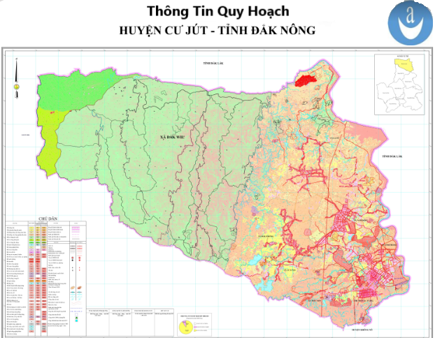 Thông tin quy hoạch huyện Cư Jút
