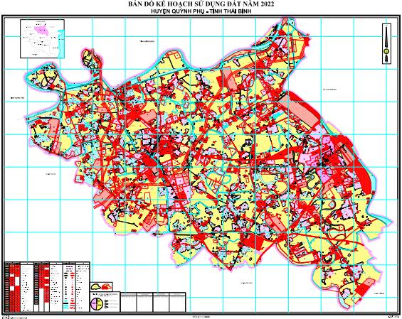 bản đồ quy hoạch sử dụng đất huyện quỳnh phụ