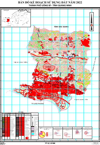 bản đồ quy hoạch sử dụng đất thành phố uông bí