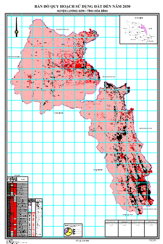 bản đồ quy hoạch sử dụng đất huyện lương sơn