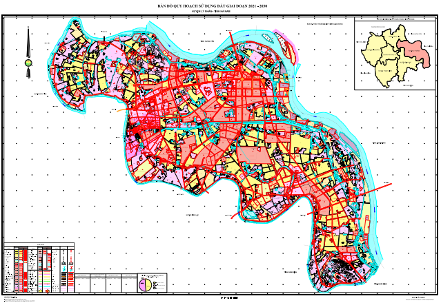 bản đồ quy hoạch sử dụng đất huyện lý nhân