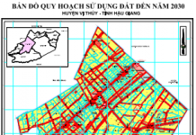 Bản đồ quy hoạch sử dụng đất huyện Châu Thành-Hậu Giang bản đồ quy hoạch sử dụng đất huyện châu thành