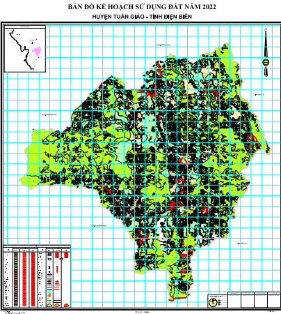 bản đồ quy hoạch sử dụng đất huyện tuần giáo
