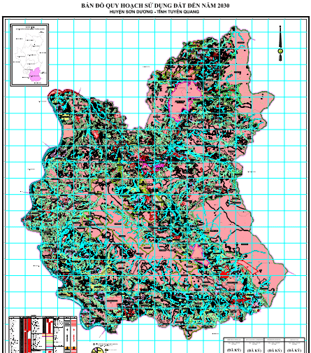 bản đồ quy hoạch sử dụng đất huyện sơn dương