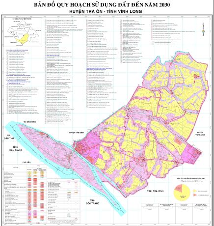 bản đồ quy hoạch sử dụng đất huyện trà ôn